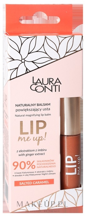 Balsam do ust z ekstraktem z imbiru - Laura Conti Lip Me Up — Zdjęcie Salted Caramel