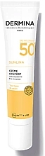 Kup Komfortowy krem do twarzy z filtrem SPF50 - Dermina Sunlina Comforting Sun Cream SPF50+