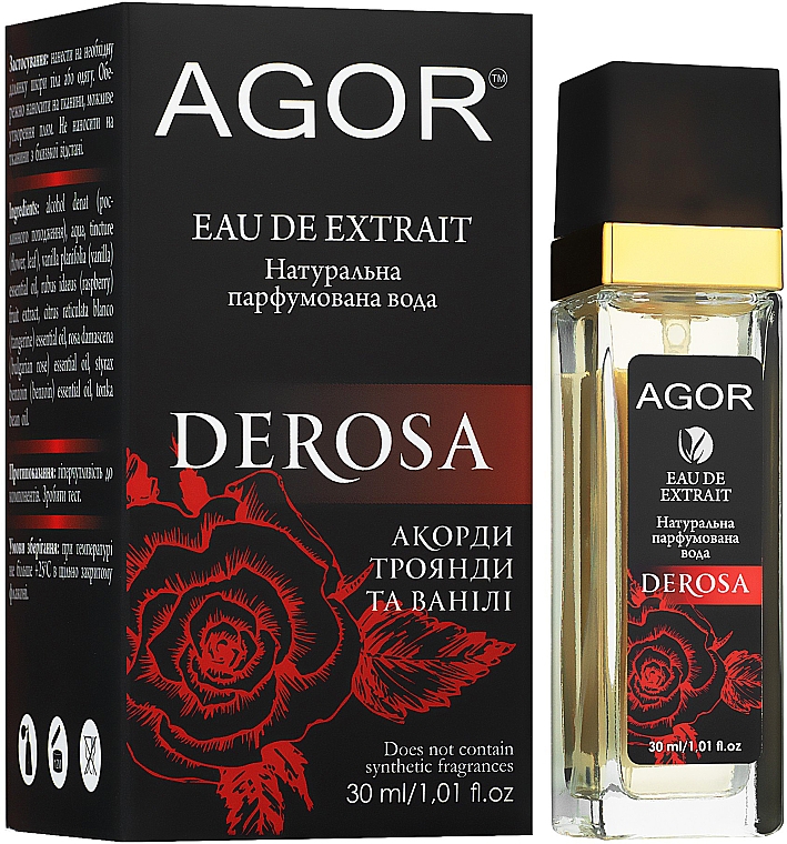 Agor Derosa - Woda perfumowana — Zdjęcie N2