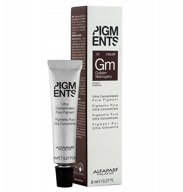 Skoncentrowany pigment do włosów, 6 x 8 ml - Alfaparf Ultra Concentrated Pure Pigments — Zdjęcie N1
