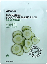 Kup Maseczka do twarzy z ogórkiem - Lebelage Cucumber Solution Mask