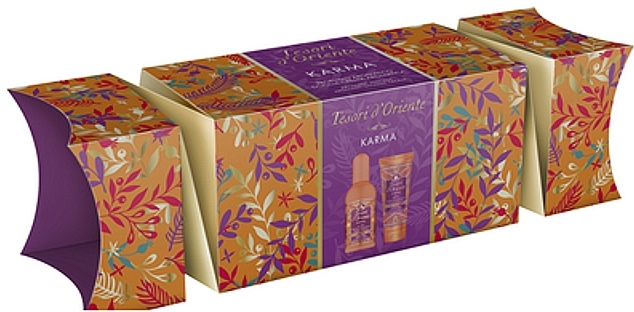 Tesori d`Oriente Candy Box, Karma - Zestaw (edp/100ml + sh/cr/75ml) — Zdjęcie N1