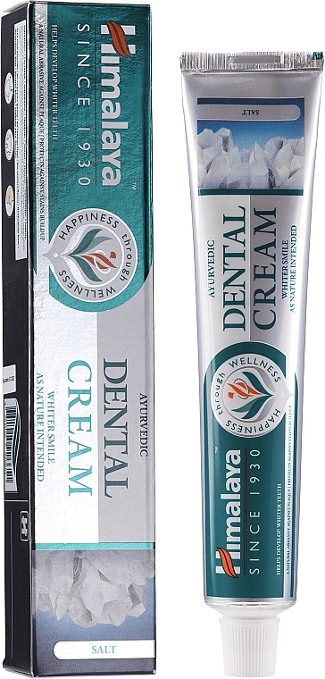 Wybielająca pasta do zębów z solą morską - Himalaya Herbals Dental Cream — Zdjęcie N1