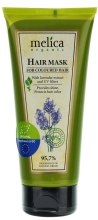 Kup Maska do włosów farbowanych z ekstraktem z lawendy - Melica Organic For Coloured Hair Mask