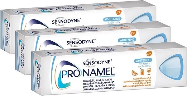 Zestaw - Sensodyne Pronamel Gentle Whitening (toothpaste 3 x 75 ml) — Zdjęcie N1