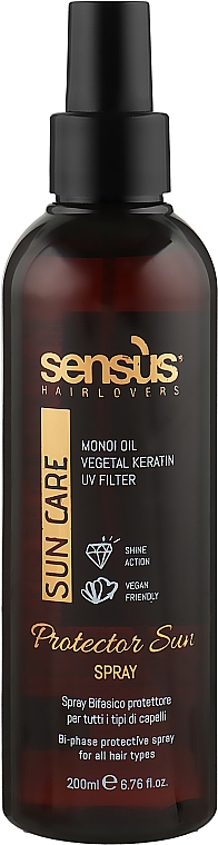 Ochronny spray do włosów - Sensus Sun Care Protector Sun Spray — Zdjęcie N1