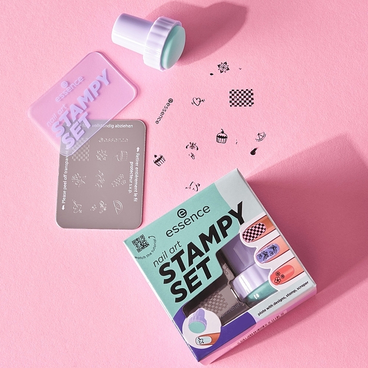 Zestaw do zdobienia paznokci - Essence Nail Art Stampy Set — Zdjęcie N4