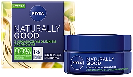 Kup Regenerujący krem na noc do wszystkich rodzajów skóry - NIVEA Naturally Good Regenerating Night Care