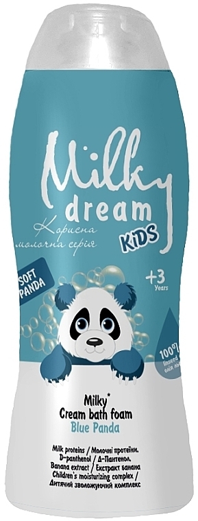 Krem-pianka do kąpieli dla dzieci Panda - Milky Dream Kids — Zdjęcie N1