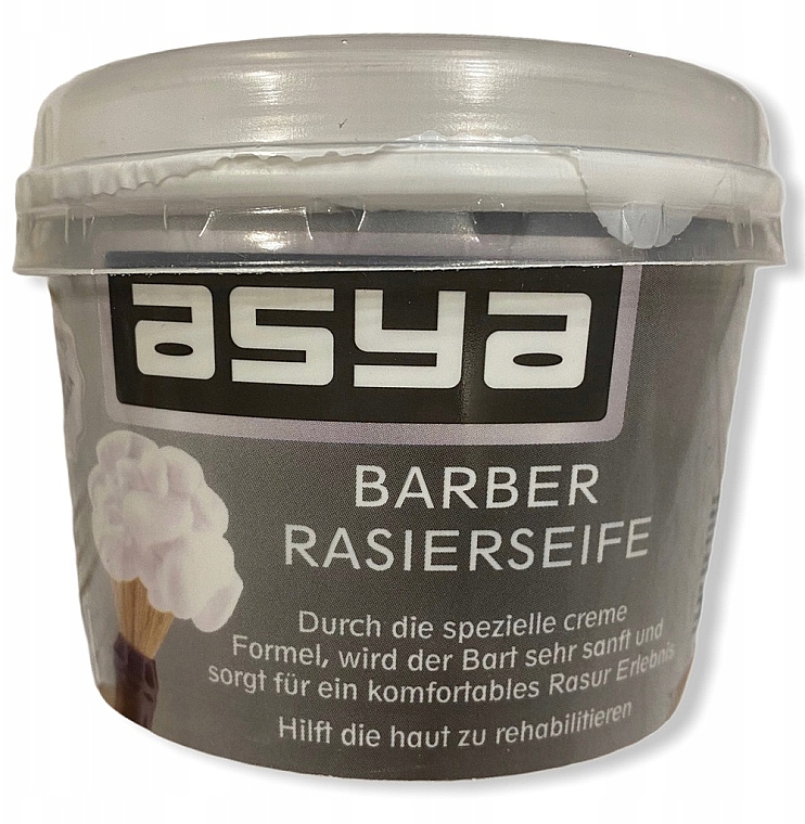 Mydło do golenia - Asya Barber Shaving Soap — Zdjęcie N2