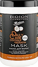 Kup Maska do włosów z keratyną i olejem kokosowym - Bioton Cosmetics Nature Professional Daily Care Mask