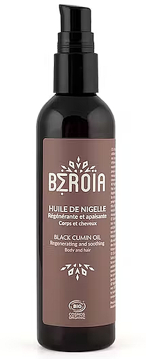 Olej z czarnuszki do ciała, twarzy i włosów - Beroia Back Cumin Oil — Zdjęcie N1