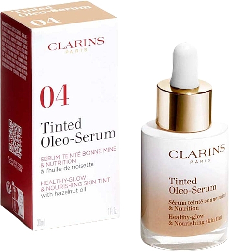 Serum tonujące do twarzy - Clarins Tinted Oleo-Serum Healthy-Glow And Nourishing Skin Tint — Zdjęcie N2
