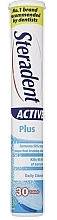 Tabletki do czyszczenia protez - Steradent Active Plus Denture Cleaner  — Zdjęcie N1