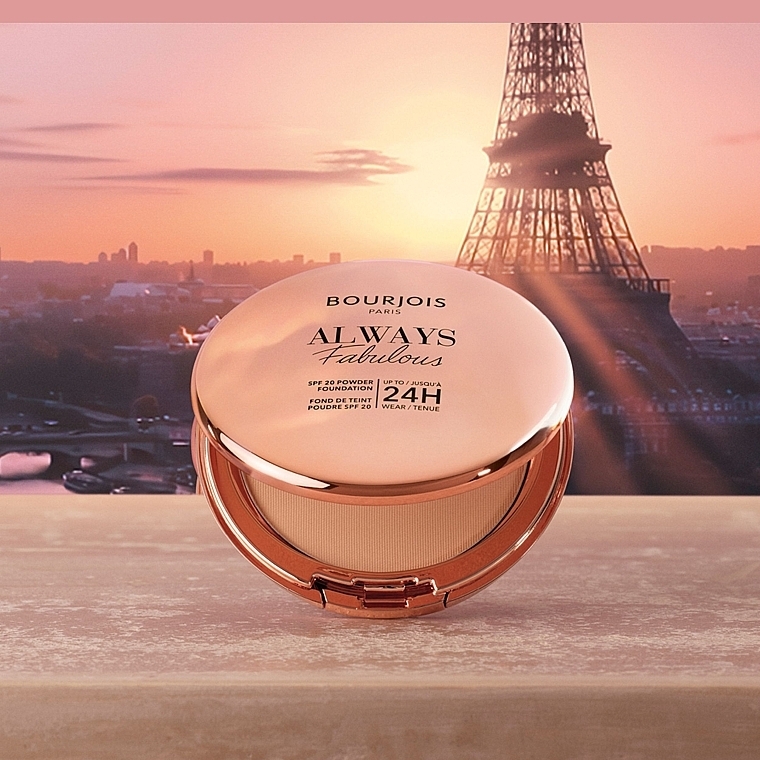 Puder do twarzy - Bourjois Paris Always Fabulous SPF 20 Powder Foundation — Zdjęcie N8