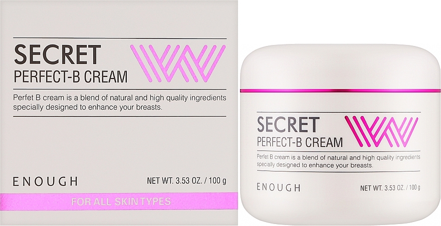 Krem ujędrniający do piersi - Enough Secret W Perfect-B Cream — Zdjęcie N2