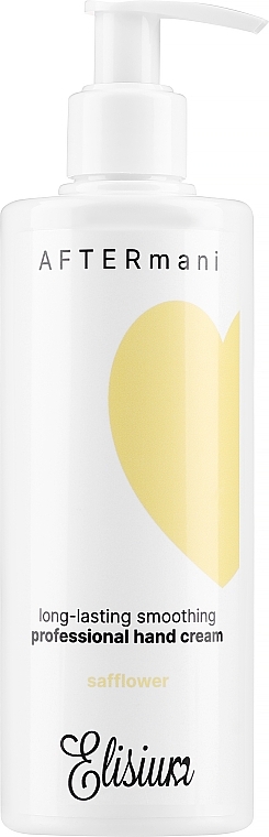 Krem do rąk o kwiatowym aromacie - Elisium AFTERmani Long-lasting Smoothing Professional Hand Cream Safflower — Zdjęcie N2