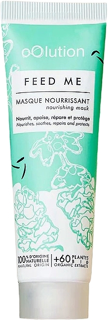 Odżywcza maseczka do twarzy do skóry suchej i delikatnej - oOlution Feed Me Natural Nourishing Face Mask — Zdjęcie N1