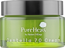 Rewitalizujący krem do twarzy z ekstraktem z centelli - PureHeal's Centella 70 Cream — Zdjęcie N2