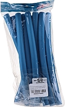 PRZECENA! Elastyczne papiloty 14/210, niebieskie - Ronney Professional Flex Rollers * — Zdjęcie N2