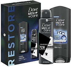 Kup Zestaw - Dove Men+Care Restore Set (sh/gel/250ml + deo/spray/150ml)
