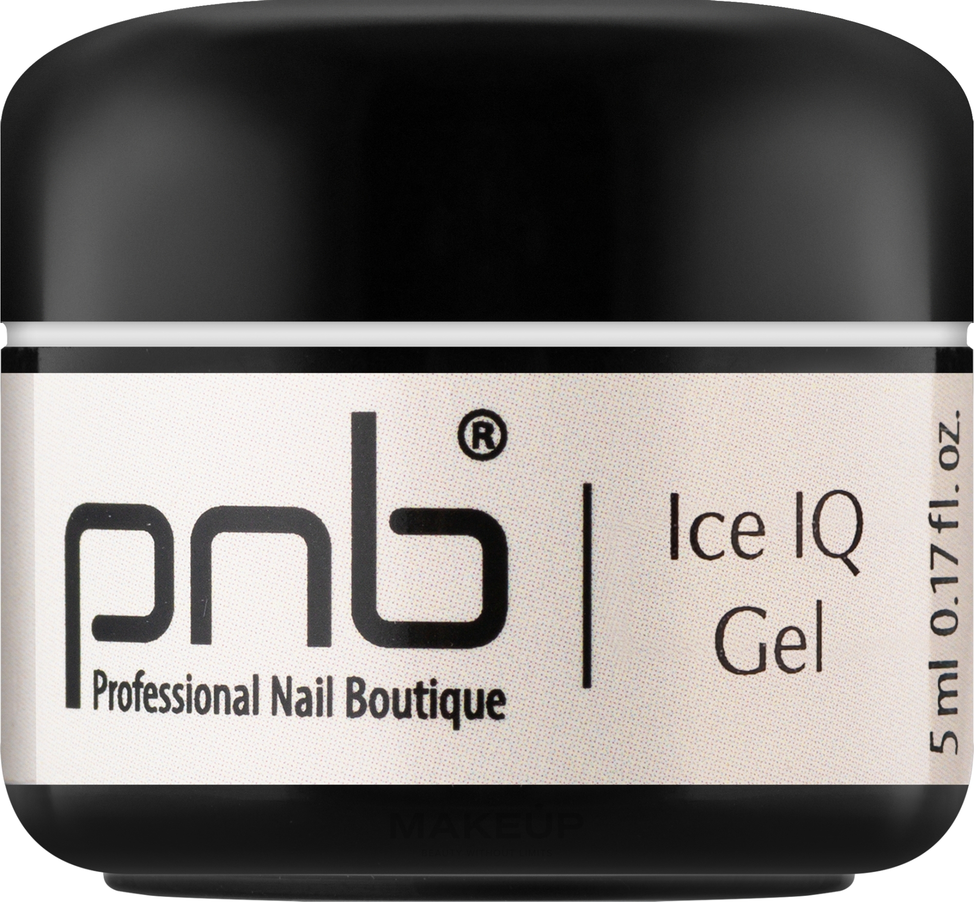 Budujący przezroczysty żel do paznokci - PNB UV/LED Ice IQ Gel Crystal — Zdjęcie 5 ml