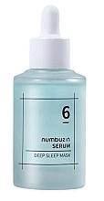 Maseczka do twarzy na noc - Numbuzin No.6 Deep Sleep Mask Serum — Zdjęcie N1