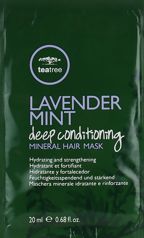 Maska regeneracyjna do włosów - Paul Mitchell Tea Tree Lavender Mint Deep Conditioning Mineral Hair Mask — Zdjęcie N2