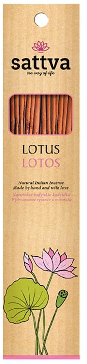 Naturalne indyjskie kadzidła Lotos - Sattva Lotus — Zdjęcie N1