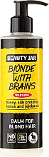 Balsam do włosów blond - Beauty Jar Blonde With Brains Balm For Blond Hair — Zdjęcie N1