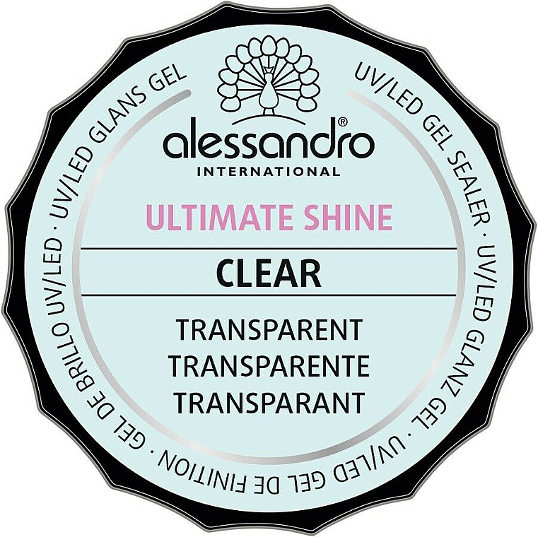 Lakier hybrydowy do paznokci - Alessandro International Ultimate Shine — Zdjęcie N1