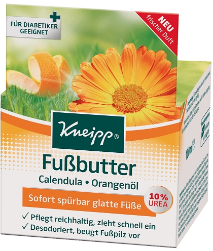 Olejek do stóp - Kneipp Foot Repair Butter Calendula & Orange — Zdjęcie N1