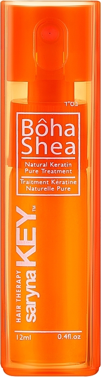 Ampułka z masłem shea 60% naturalnej keratyny - Saryna Key Unique Pro Boha Shea Natural Keratin Pure Treatment