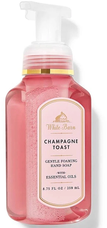 Mydło w piance do rąk - Bath & Body Works Champagne Toast Gentle Foaming Hand Soap — Zdjęcie N2