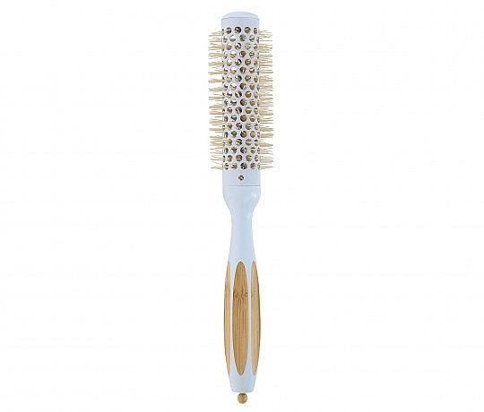 PRZECENA! Okrągła szczotka do stylizacji włosów - Ilu Hair Brush BambooM Round 25 mm * — Zdjęcie N1