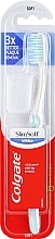 Szczoteczka do zębów, miękka, turkusowa 2 - Colgate Slim Soft White 0.01 mm — Zdjęcie N1