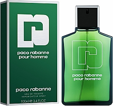 Paco Rabanne Pour Homme - Woda toaletowa — Zdjęcie N2