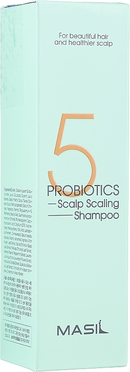 PRZECENA!  Szampon do głębokiego oczyszczenia skóry głowy - Masil 5 Probiotics Scalp Scaling Shampoo * — Zdjęcie N1