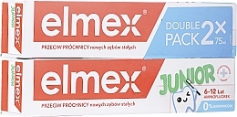 Kup PRZECENA! Zestaw - Elmex Junior Toothpaste (2 x toothpaste 75 ml) *