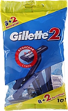 Kup Jednorazowe maszynki do golenia, 8 + 2 szt. - Gillette 2