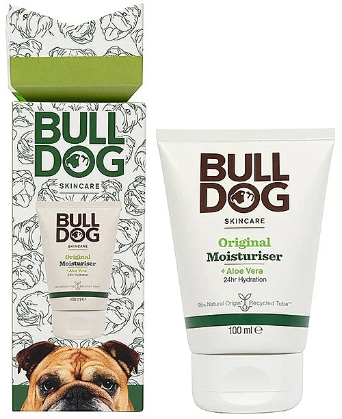 Nawilżający krem do twarzy dla mężczyzn - Bulldog Original Moisturiser Cracker + Aloe Vera — Zdjęcie N1
