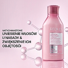 Odżywka zwiększająca objętość do włosów cienkich - Redken Volume Injection Conditioner — Zdjęcie N5