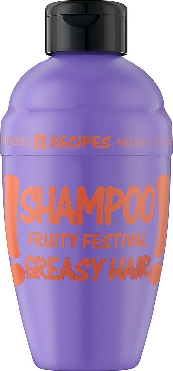 Owocowy szampon do włosów przetłuszczających się - Mades Cosmetics Recipes Fruity Festival Greasy Hair Shampoo — Zdjęcie N1