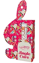 Balsam do ust o aromatycznym smaku brzoskwiniowym w pudełku prezentowym - PuroBio Cosmetics Balmy Red Box Lip Balm Peach  — Zdjęcie N1