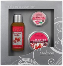 Kup Zestaw kosmetyków - Saloos Pomegranate Kit (oil/50ml + balm/50ml + balm/19ml)