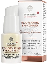 Odmładzające serum pod oczy z olejem arganowym - Evenswiss Rejuvenating Eye Complex — Zdjęcie N2