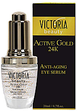 Kup Przeciwstarzeniowe serum na okolice oczu - Victoria Beauty Active Gold 24k Anti-Aging