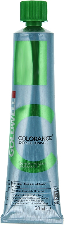 PRZECENA! Ekspresowy krem do półtrwałej koloryzacji bez amoniaku - Goldwell Colorance Express Toning Hair Color * — Zdjęcie N2