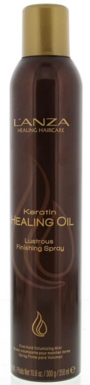 Utrwalający spray do włosów z keratyną - L'anza Keratin Healing Oil Lustrous Finishing Spray — Zdjęcie N2
