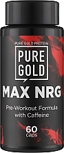 Kup Kompleks przedtreningowy Max NRG, kapsułki - Pure Gold Pre-Workout Formula With Caffeine
